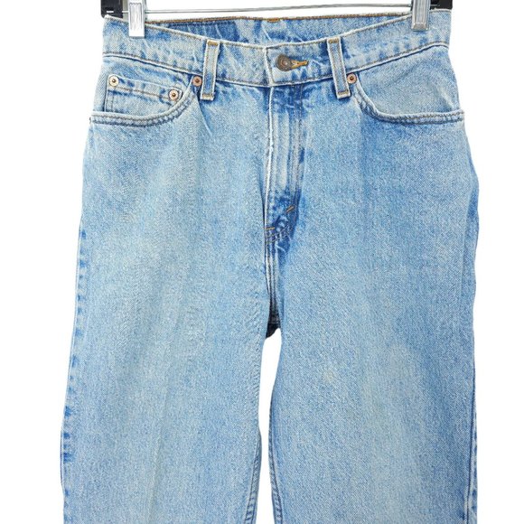 Vintage Levis 512 Jeans Slim Fit Tapered Leg Sz 9 Long HighRise Y2K Mom Jean 90s - Picture 14 of 14